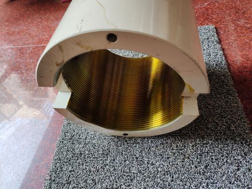 Polished Stone Crushing Alloy Steel Terex TC1000 Mantle Nut