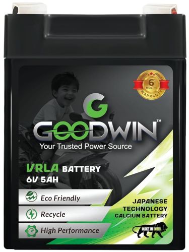 Goodwin Toy Battery 6v 5 Ah,japanese Technology Calcium Batt