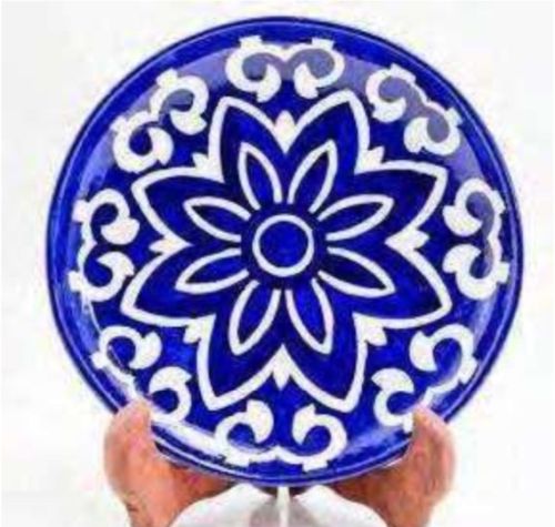 Printed Dinner Plates, Shape : Round For Home