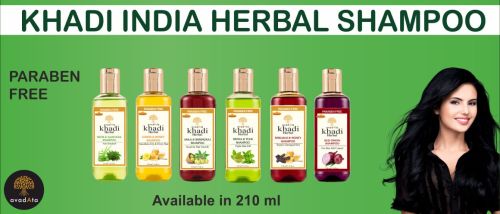 Khadi Indian Herbal Shampoo 500ml, Form : Gel, Gender : Unisex