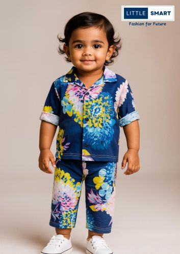 Cotton Kids Night Suit, Color : multi, Brand Name : LITTLE SMART