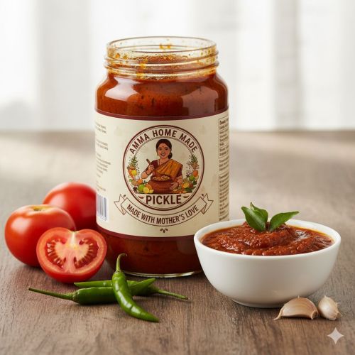 Tomato Pickle, Color : Red Tradititional, Certification : Fassi