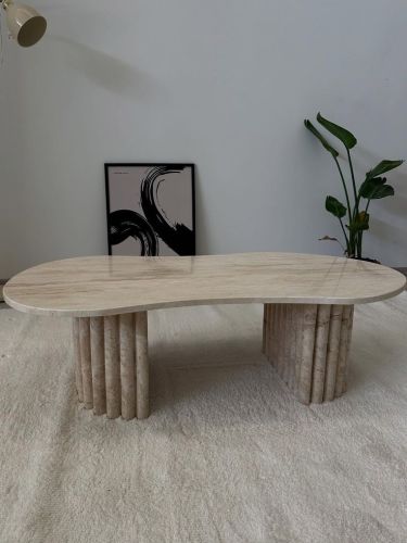 Texture Stone Table Top, Color : Brown Multisizes