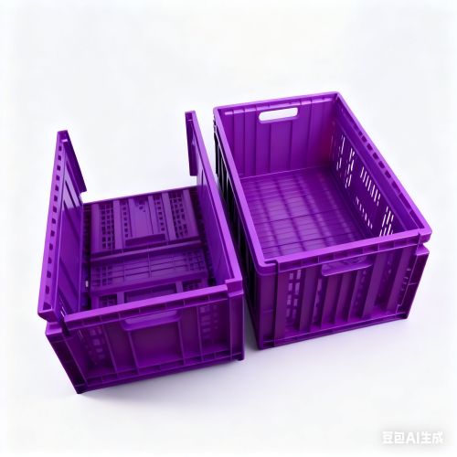 Pp Folding Turnover Box, Brand Name : Longrange