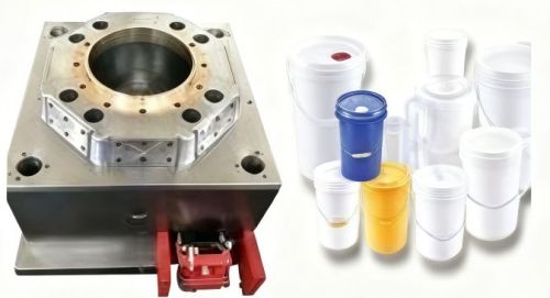 PP Painting Bucket Mould, Color : Multicolor Multisizes