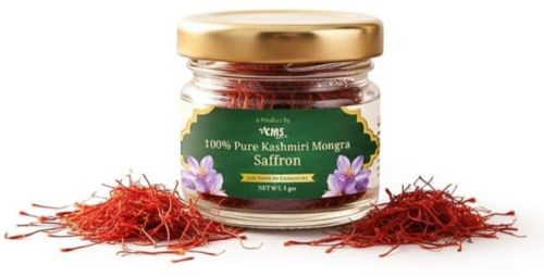 Reddish-orange Saffron, Packaging Type : Glass Jar