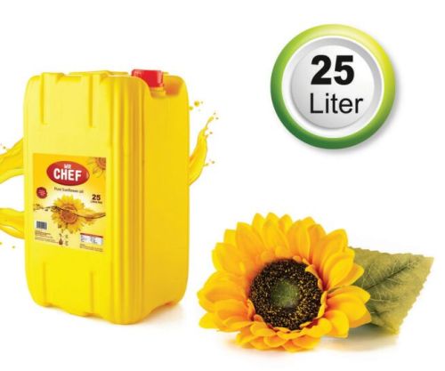 Refined Sunflower Oil, Color : Yellow for cooking