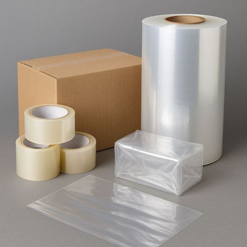 Plain Pof Shrink Films, Color : Transparent, Packaging Type : Roll