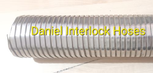 Polished Stainless Steel Polygonal Metallic Interlock Flexible Hoses