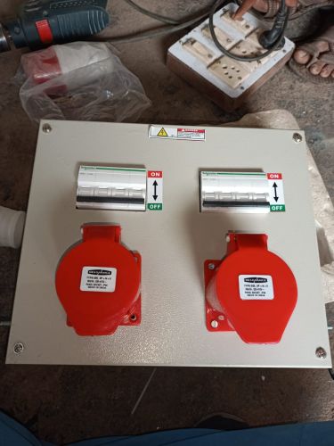 Industrial Plug Socket, Color : Grey, Display Type : Analogue