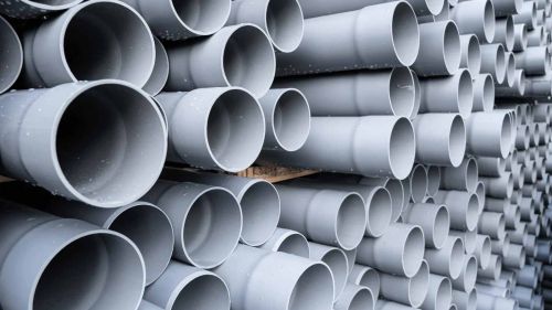 Grey Plumbing PVC Pipe, Shape : Round