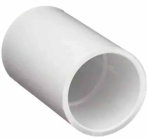 PVC Socket Pipe, Color : White for Water Supply Drainage Systems