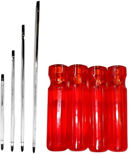 Steel Magnetic Screwdriver Set 4, 6, 8, 10 Inch