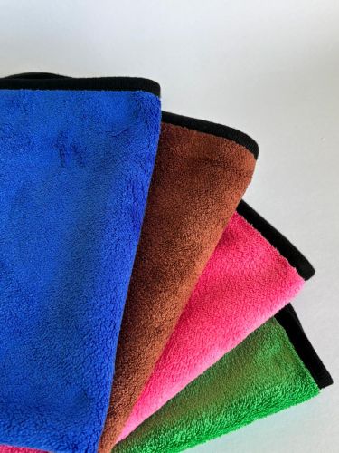 Plain Microfiber Micro Fiber Cloths, Color : Multicolor