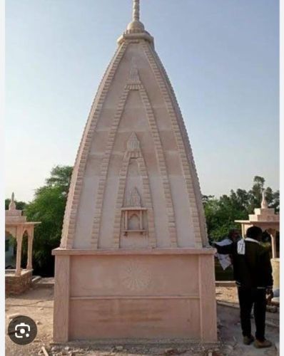 Multicolor Sandstone Temple Dome for Decorative