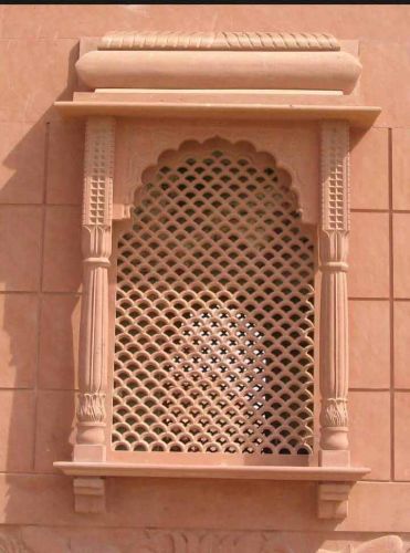 Sandstone Royal Rajasthani Style Jharokha for Home Decor