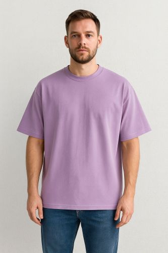 Black Pure Cotton Oversized T Shirt, Size : M, XL, XXL