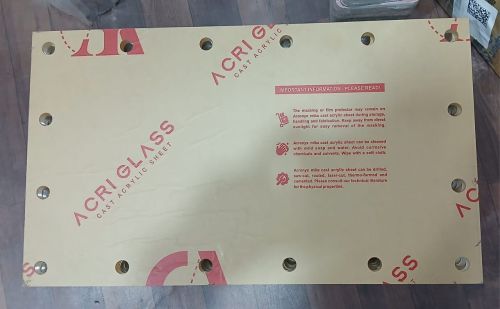 Plain Acrylic Sheet, Color : Black, White for Industrial