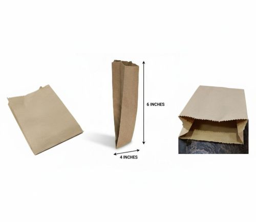 Printed Paper Pouch, Color : Brown Rectangular, Square