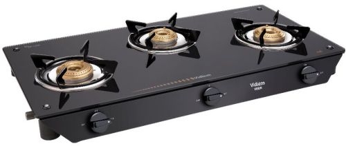 Gas Stoves, Color : Black, Certification : ISO-9001:2008 for Cooking