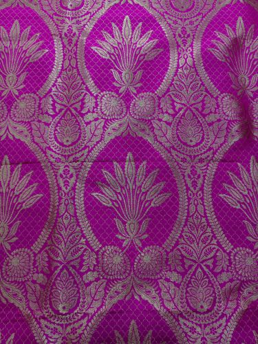 Printed Silk Shawls, Color : Purple Fancy Party Wear, Daily Wear
