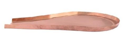 Polished Copper Giri Abhisheka Patra - Pooja Thali