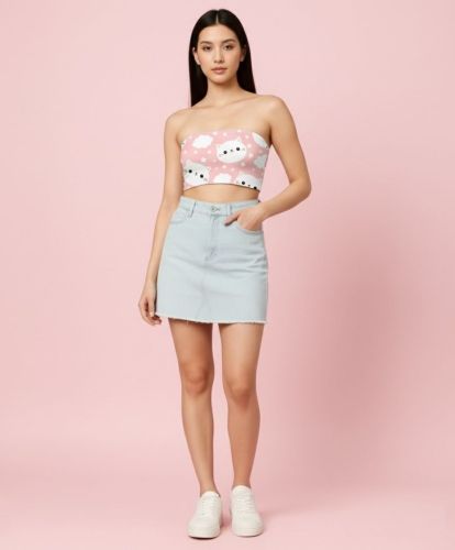 Tube Top for Party Wear, Casual Wear, Packaging Type : Poly Bag