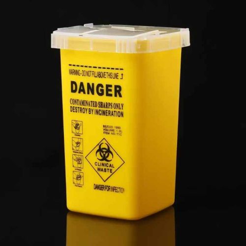 Plastic 45 Litre Yellow Sharps Disposal Container