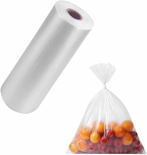 LDPE Vegetable Bag Roll, Thickness : 0.5 Mil for Storage Preservation