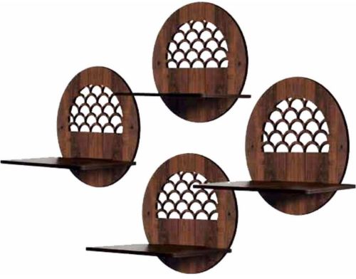 Plain Polished Wooden Wall Hangings, Color : Brown