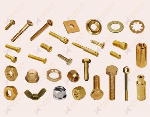 Polished Brass Fastener, Color : Grey-Golden