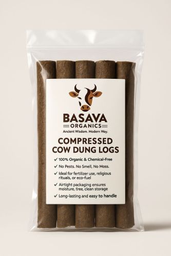 Cow Dung Logs, Form : Cake for Religious, Hawan, Pooja