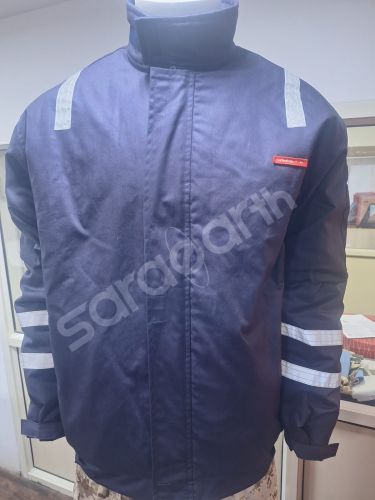 Unisex Polyester FR Winter Jacket, Sleeves Type : Full Sleeve