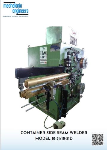 Semi Automatic Side Seam Welding Machine, Color : Grey