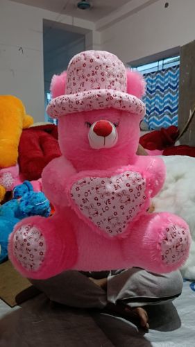 Plain 55 No Teddy Bear, Color : Pink