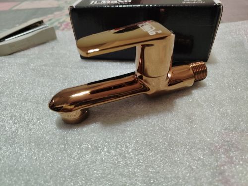 Polished Brass Long Body Tap, Packing Type : Box