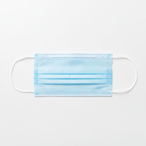 Non-Woven Medium 3 Ply Face Mask, Color : Blue