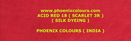 Acid Red 18, Brand Name : Phoenix, CAS No. : 2611-82-7