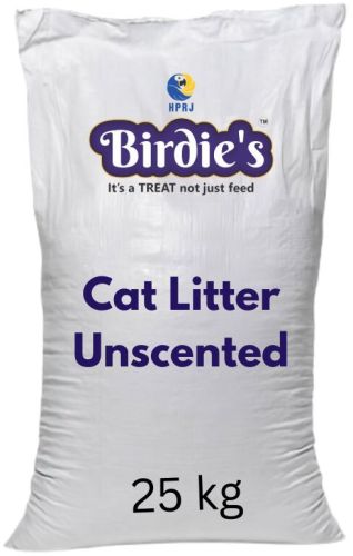 Natural 25kg Birdie’S Unscented Cat Litter, Purity : 99.5%