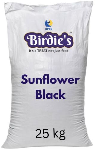 25kg Birdie'S Sunflower Black Seed, Packaging Type : Bag