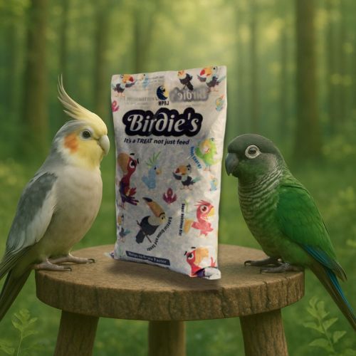 1Kg Birdie'S Natural Mix Bird Seeds, for Medium Size Birds