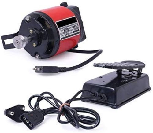 1/12 HP Sewing Machine Motor, Color : Black, Red