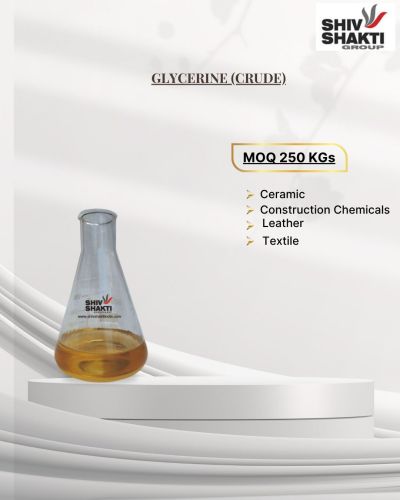 Crude Glycerin 80%, Form : Liquid, CAS No. : 56-81-5