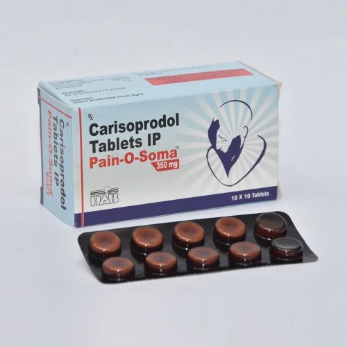 Pain O Soma 350mg Tablet, Composition : Carisoprodol