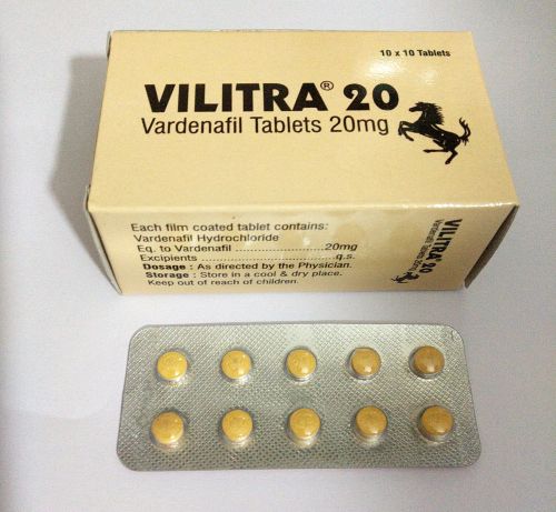 Vilitra 20 Mg Tablets, Packaging Type : Blister Pack (Strip)