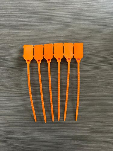 PP 10 Inches Plastic Seal, Color : Orange