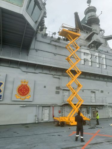 High Raise Scissor Lift Table, Capacity : 300 Kg To 5 Ton (Custom)