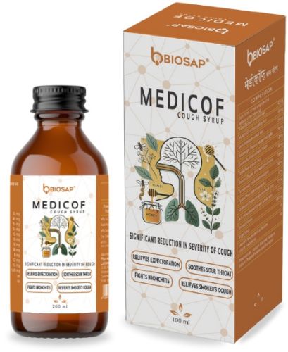Cough Syrup, Brand Name : Biosap, Form : Liquid