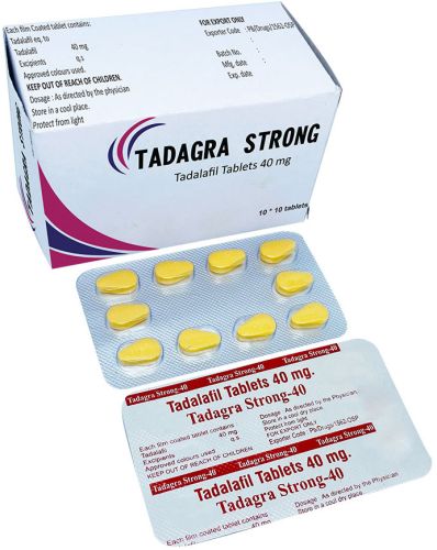 Tadagra Strong 40mg Tablets (Tadalafil 40mg )