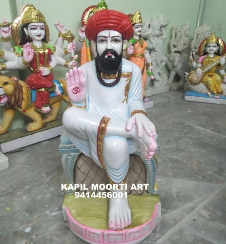 Human Sevalal Marble Moorti, Color : White for Worship